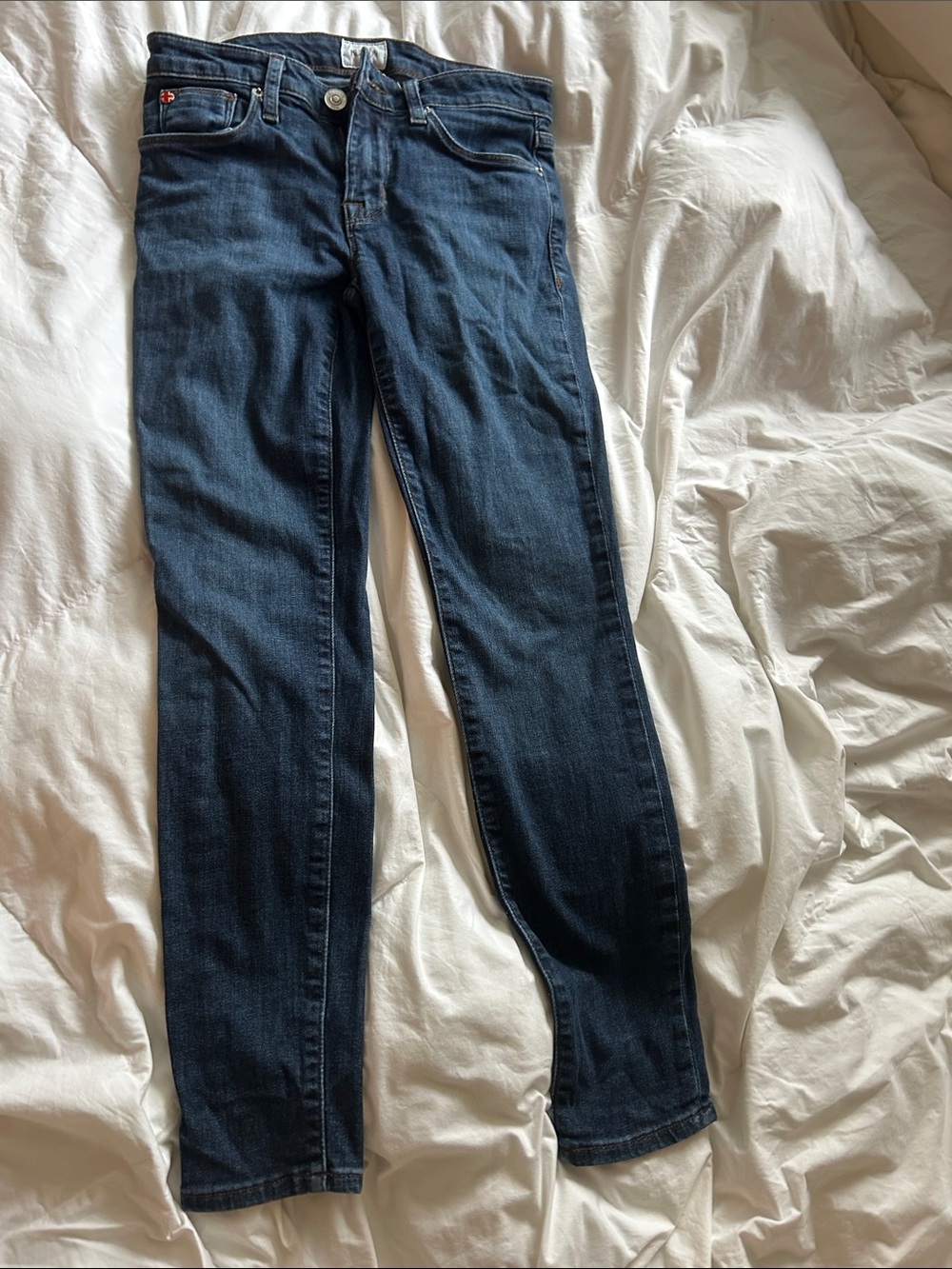Hudson Jeans Women's Dark Indigo Skinny Jeans